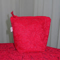 Red Lace Pouch Medium