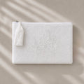 Flat White Lace Pouch Small