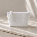 White Lace Pouch Small