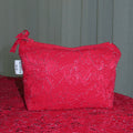Red Lace Pouch Small