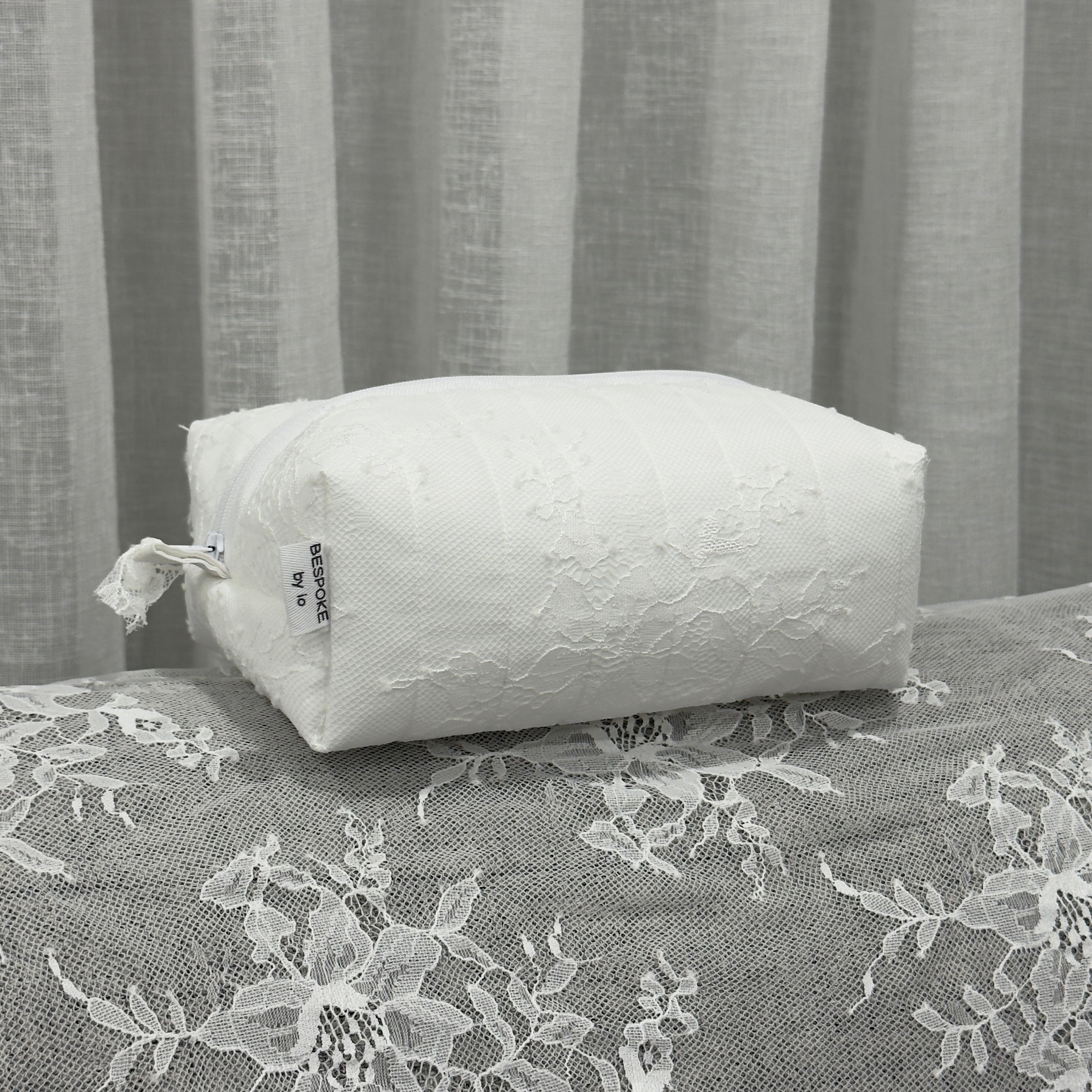 White Lace Boxy Large