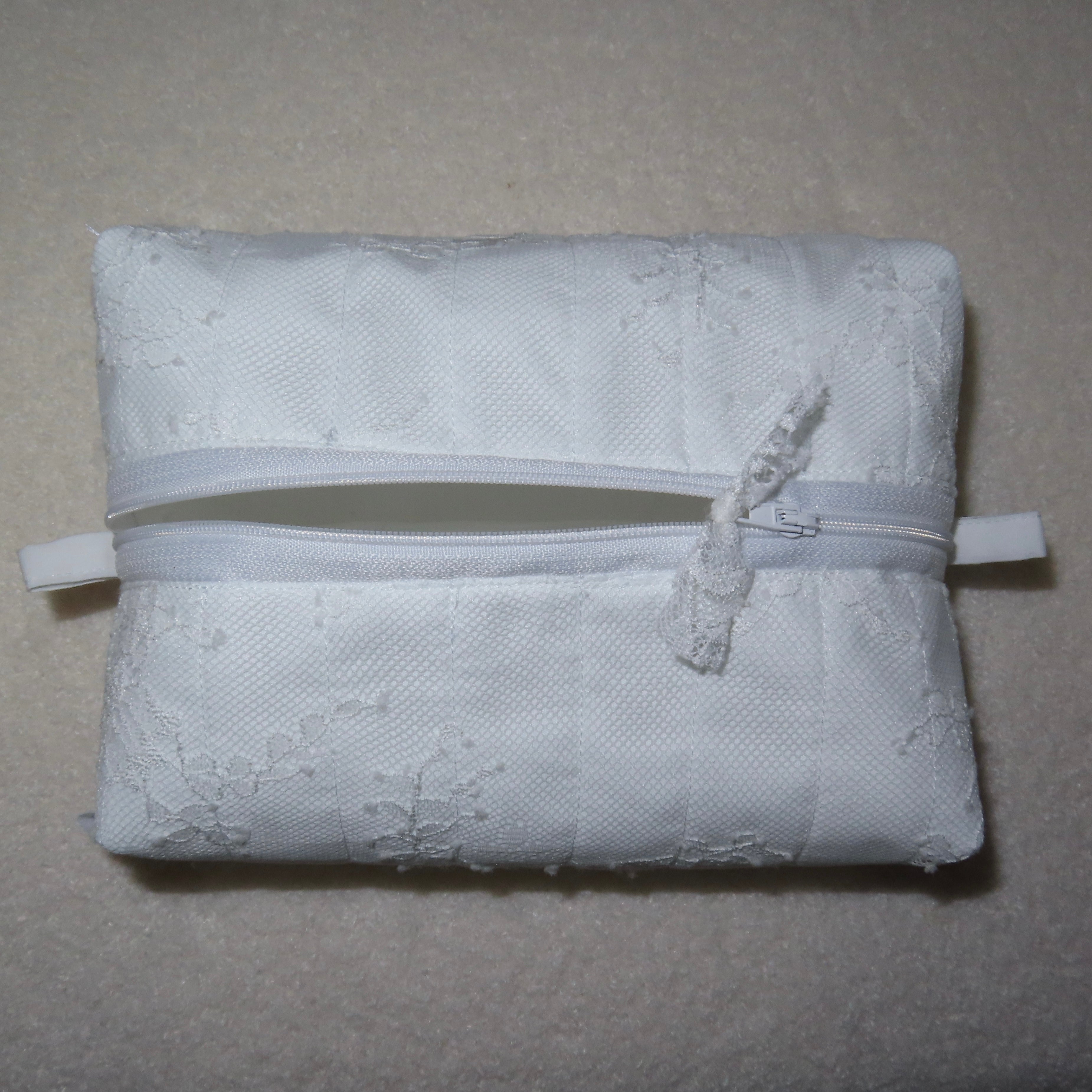 White Lace Boxy Large