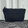Black Lace Pouch Small